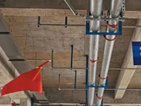 东湖管廊支架的安装方法